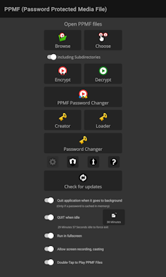 PPMF android main window thumbnail