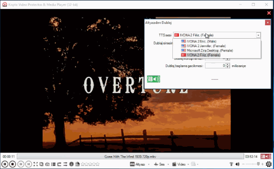 Text-to-speech Altyazı seslendirme ana ekran görüntüsü thumbnail